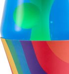 Lava The Original Lamp - 14.5 Warped Rainbow ?C Classic Liquid Motion Lamp - Yellow Wax and Blue Liquid - Item #2713 (Amazon Exclusive)