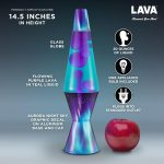 The Original Lava? Lamp - 14.5 Aurora Borealis ?C Classic Liquid Motion Lamp - Purple Wax and Blue Liquid - Item #2047 (Amazon Exclusive)